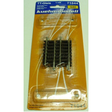 Přímá kolej G44, délka 44 mm, balení 6 ks, TT, DOPRODEJ, Kuehn 71044