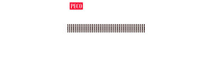 Flexi kolej, dřevěné pražce, délka 914 mm, H0, PECO SL-100F