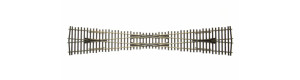 Křižovatka, délka 305,7 mm, 9,5˚, 2,1 mm, H0, Peco SL-E8364