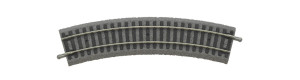Oblouková kolej s podložím R1 360 mm, H0, Piko 55411