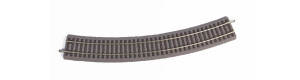 Oblouková kolej s podložím R4 546 mm, H0, Piko 55414