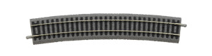 Oblouková kolej s podložím R9 908 mm, H0, Piko 55419