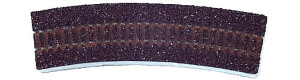 Štěrkové lože pro obloukovou kolej R3 (poloměr 396 mm), hnědé, TT, Tillig 86305