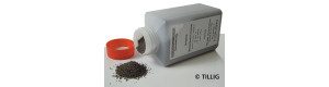 Štěrk na koleje, balení 500 g, hnědý, TT, Tillig 86406
