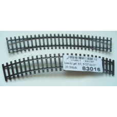 Pražcové podloží obloukové R 01 (R 267m, 30 st.), TT, Tillig 83016