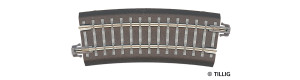 Oblouková kolej s podložím BR 12, R 310 mm/15 st., TT, Tillig 83710