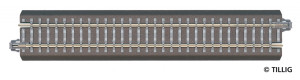Přímá kolej s podložím BG 1, TT, Tillig 83701
