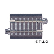 Přímá kolej s podložím BG 4, 41,5 mm, TT, Tillig 83703