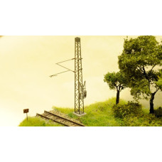 Stavebnice příhradových stožárů „BP“ pro trakční vedení, 7,5 m, TT, MojeTT 120310
