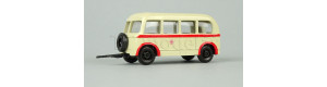 Autobusový přívěs 1956 W701/S Halle, TT, VV model 5034