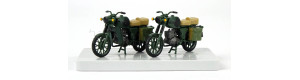 Motocykl MZ TS 250, 2 kusy, NVA, H0, Kres 10271