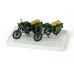 Motocykl MZ TS 250, 2 kusy, NVA, H0, Kres 10271
