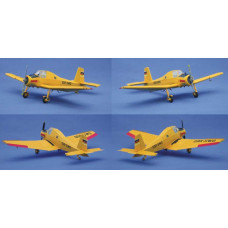 Hotový model agrárního letadla Z-37A, označení DM-SWH, H0, Kres 3376