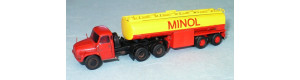 Stavebnice - návěs cisternový CN-22 MINOL, NVA, TT, Štěpnička 084a
