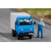 Stavebnice nákladního automobilu Multicar M24-0 se skříňovou nástavbou, TT, Auhagen 43673