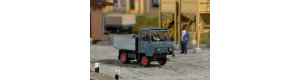 Nákladní automobil Multicar M24 s vyvýšenou sklápěčkou, stavebnice, H0, Auhagen 66003