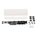 Stavebnice kontejnerového 40stopého návěsu, bílý, 2 kusy, TT, Herpa 085748