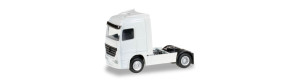 Stavebnice tahače Mercedes-Benz Actros, bílý, 2 kusy, TT, Herpa 084406