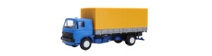 Stavebnice automobilu Liaz, modrý, žlutá plachta, H0, IGRA MODEL 66618215