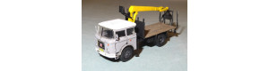 Stavebnice - Škoda 706 RTP přepravník krátkého dřeva s hydraulickou rukou HARA60, detailní kabina, TT, Štěpnička 109b