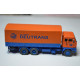 Stavebnice - Volvo F89 6x2 valník s plachtou, DEUTRANS, detailní kabina, TT, Štěpnička 131f