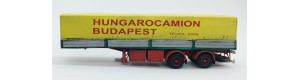 Stavebnice - návěs s plachtou Tranders pro Volvo,obtisk Hungarocamion, TT, Štěpnička 134b