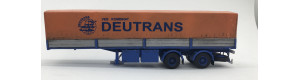 Stavebnice - návěs s plachtou Tranders pro Volvo, obtisk Deutrans, TT, Štěpnička 134c