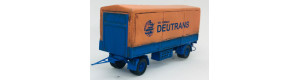 Stavebnice vleku BSS PV 16.074, Deutrans, valník s plachtou, TT, Štěpnička 136c