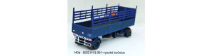 Stavebnice - návěs BSS N19.081 bez plachty, vysoké bočnice, TT, Štěpnička 140b