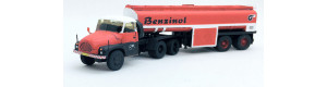 Stavebnice - návěs cisternový CN-22, BENZINOL, TT, Štěpnička 085b