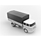 Stavebnice, nákladní auto Š 706 RT, valník s plachtou, TT, VV model 5340