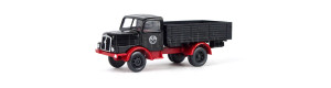 Nákladní auto H3A, „VEB Kohlehandel“, černé, s vyvýšenou korbou, TT, Tillig 19072