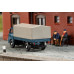 Nákladní automobil Goliath Express 1100, valník s plachtou, modrozelený, H0, Auhagen 66021