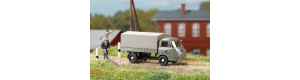 Nákladní automobil Goliath Express 1100, valník s plachtou, Fernmeldedienst, H0, Auhagen 66026
