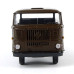 IFA W50L, prodloužená kabina, dřevěná korba, mahagonově hnědá, TT, Haedl 121045-16