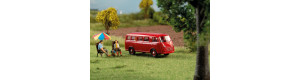 Automobil Goliath Express 1100 Kombi, červený, H0, Auhagen 66013