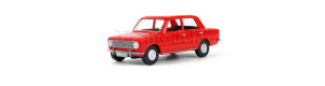 Osobní automobil Lada 1200, červený, TT, Busch 87001