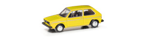 Osobní automobil Volkswagen Golf I, briliantově žlutý, TT, Herpa 066600-002