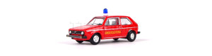 Osobní auto Volkswagen Golf 1, hasiči, TT, Herpa 066754