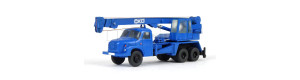 Autojeřáb Tatra T 148 AD 20, modrá, hotový model, TT, Pavlas H40e