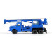 Autojeřáb Tatra T 148 AD 20, modrá, hotový model, TT, Pavlas H40e