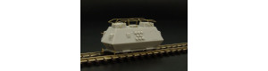 Stavebnice německé pancéřové drezíny K2670 ze 2. sv. války, TT, Hauler HTT120040