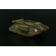 Resinová stavebnice britského tanku, Mark IV Female, 1. sv. válka, H0, Hauler HLR87212