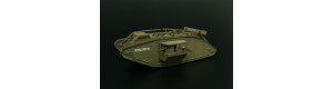 Resinová stavebnice britského tanku, Mark IV Male, 1. sv. válka, H0, Hauler HLR87211
