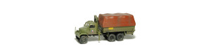 Stavebnice automobilu Praga V3S, vojenský valník s plachtou a rukou, H0, SDV 87108