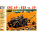 Stavebnice Gaz 69 s Bzk. vz. 59, H0, SDV 87170
