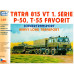 Stavebnice Tatra 815 8×8 VT 26.265 1R, Transporta P50, T-55C-2 Favorit, H0, SDV 87191