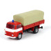 Nákladní auto Avia A 31 valník s plachtou, hasiči, hotový model, TT, Pavlas H01b