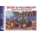 Stavebnice polopásového traktoru Zetor 50 Super, H0, SDV 391