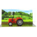 Traktor Famulus, červený s šedými ráfky, TT, Busch 211006803